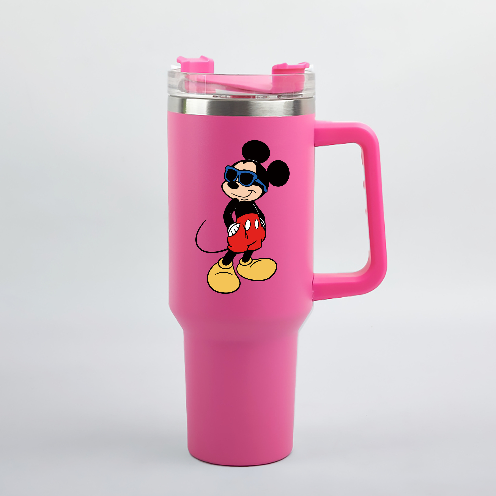 （画像用） ミッキーマウス Mickey Mouse 1200mL車用タンブラー（カラープリント）